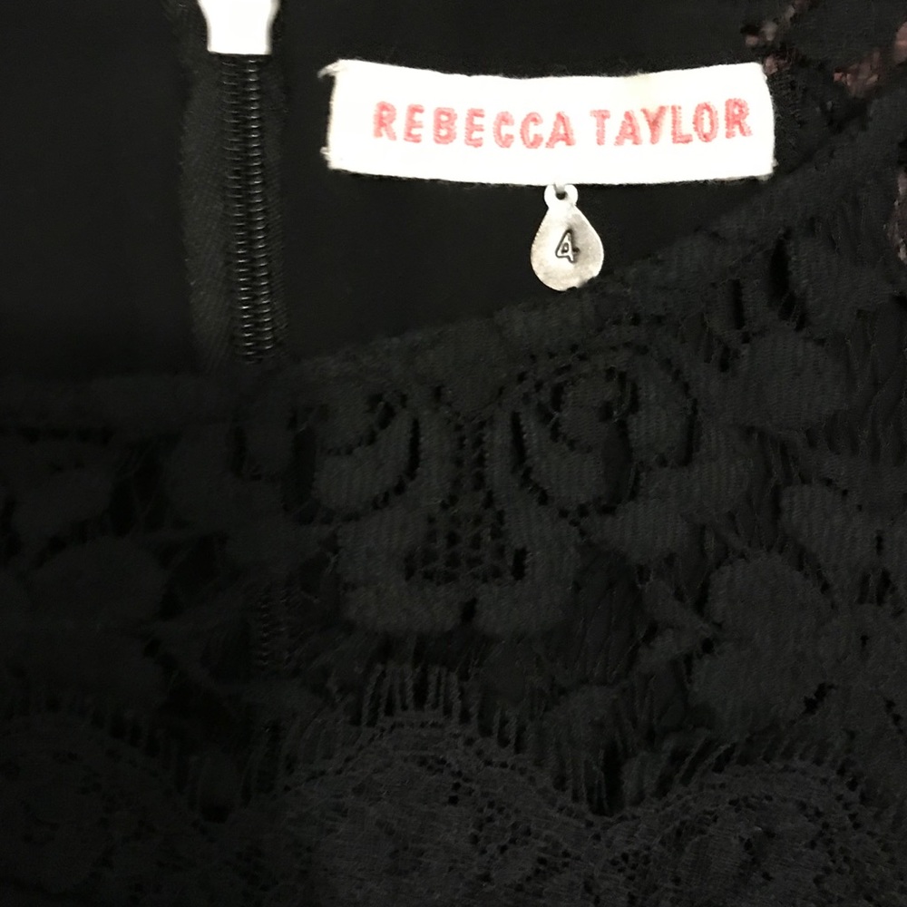 Rebecca Taylor black cocktail dress - Picture 2 of 2